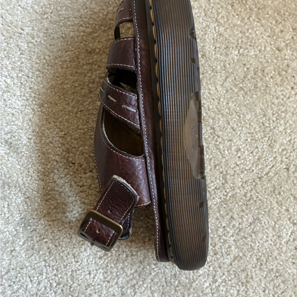 Dr. Martens Brown Leather Sandals